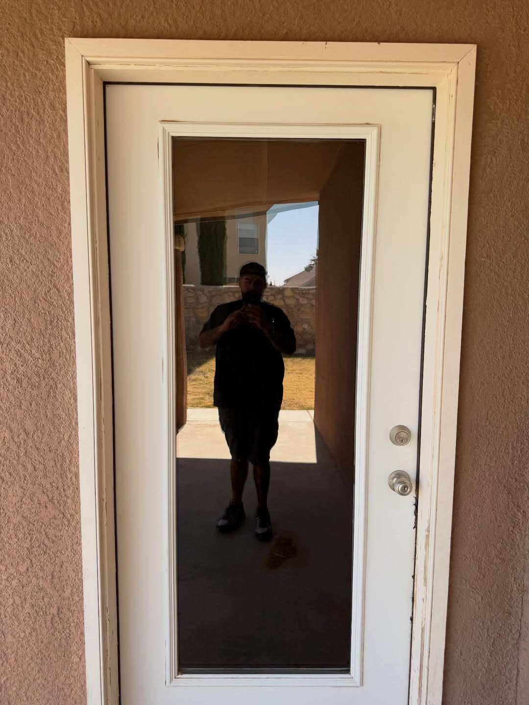 Residential back door window tinting El Paso — PMT Tint