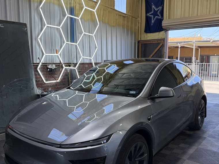 Tesla Model Y ceramic window tint El Paso