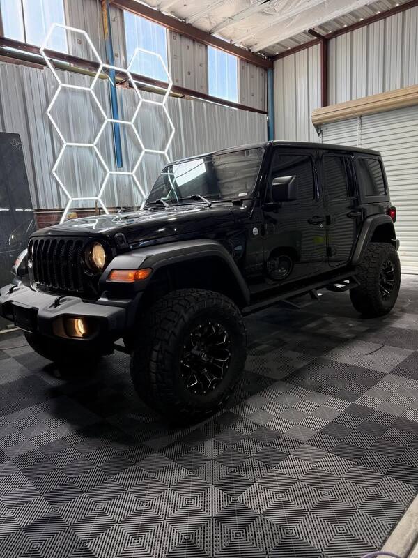 2019 Jeep Wrangler Pro Nano Ceramic tint - PMT Tint El Paso